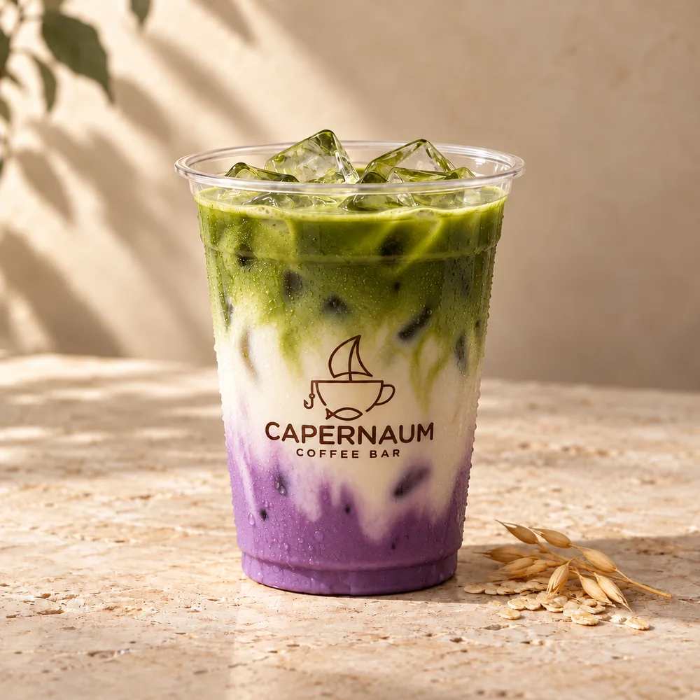 Ube Oat Matcha